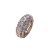 Bague Éternité Entièrement Sertie