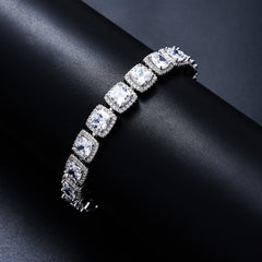 Rock sugar zircon bracelet