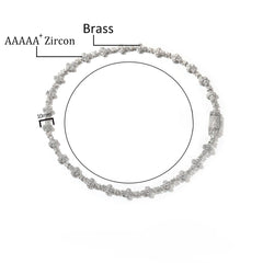 Bracelet à clous en forme de croix