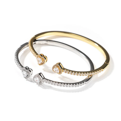 Double Heart Bracelet