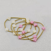 Pastel Faith Beaded Bracelet Stack Set