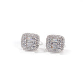 Carrées Stud Earrings