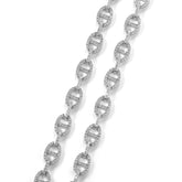 Bracelet Mariner plat en oxyde de zirconium