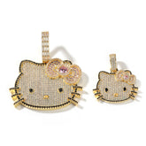 Small Kitty Pendant Necklace