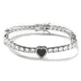 Bracelet de Tennis Hearts