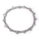 Cœur Infinity Link Bracelet