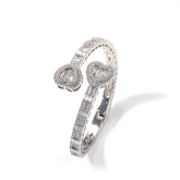 Icy Heart Bangle