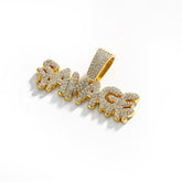 SAVAGE pendant Cuban chain necklace