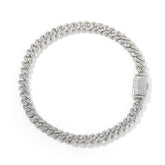 6mm/0.2in Thin Cuban Bracelet