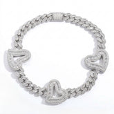 Collier à trois cœurs