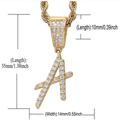 Initial Charm Necklace