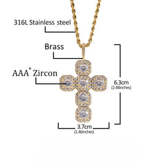 Collier Avec Pendentif Croix