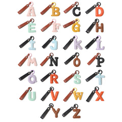 Alphabet Keychain Bag Charm