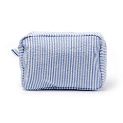 Seersucker Cosmetic Bag