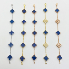 Blue Clover Bracelet