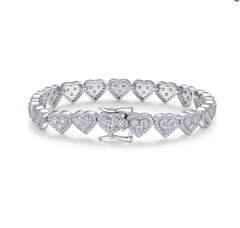Jeweluxe Heart Bracelet
