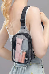PVC Transparent Waterproof Chest Bag
