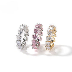 Heart Eternity Ring