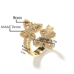 Grande Bague Papillon