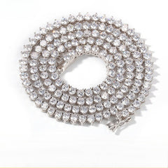 Collier tennis scintillant