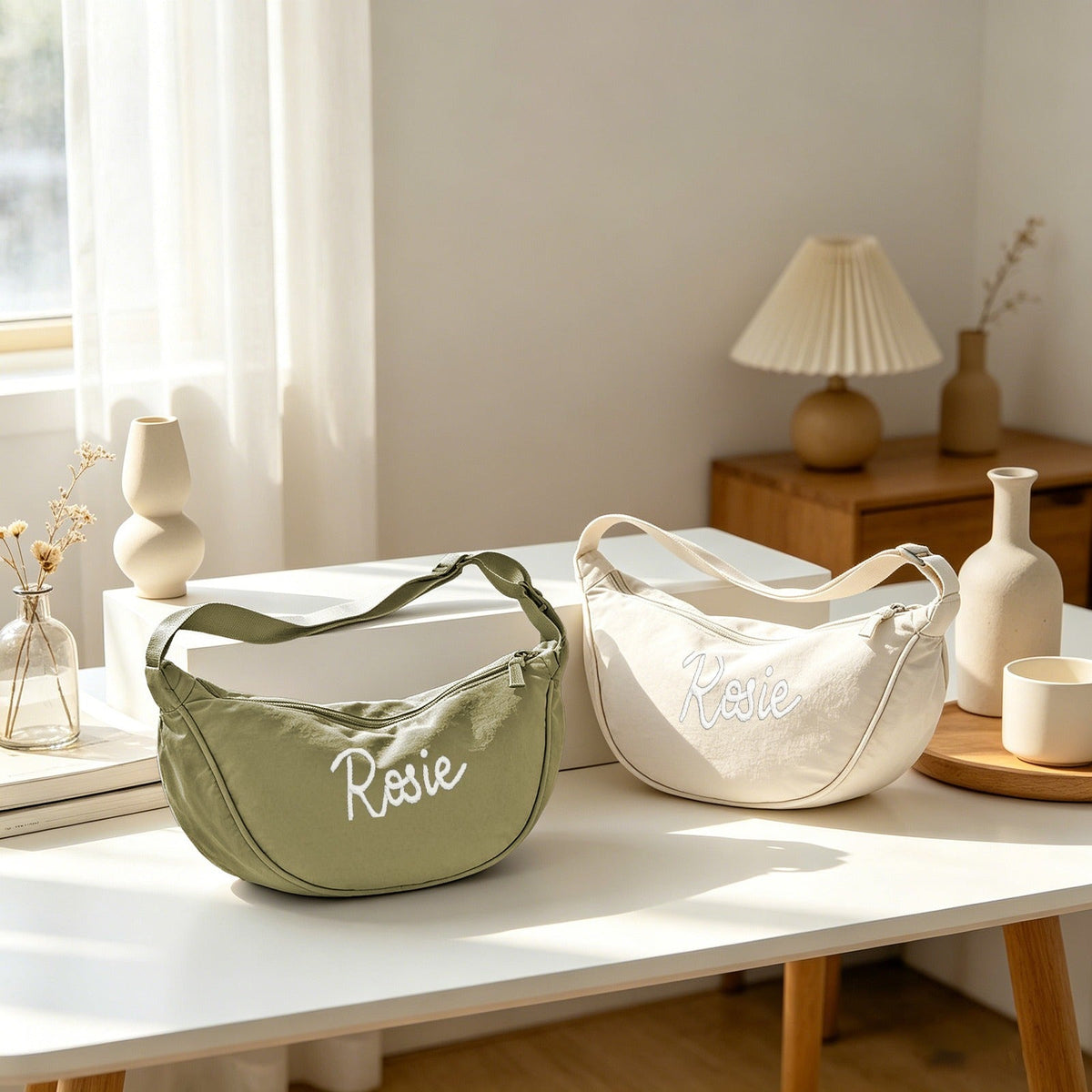 Custom Nylon Crossbody Bag