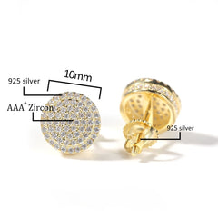 Diamants Encerclés Stud Earrings