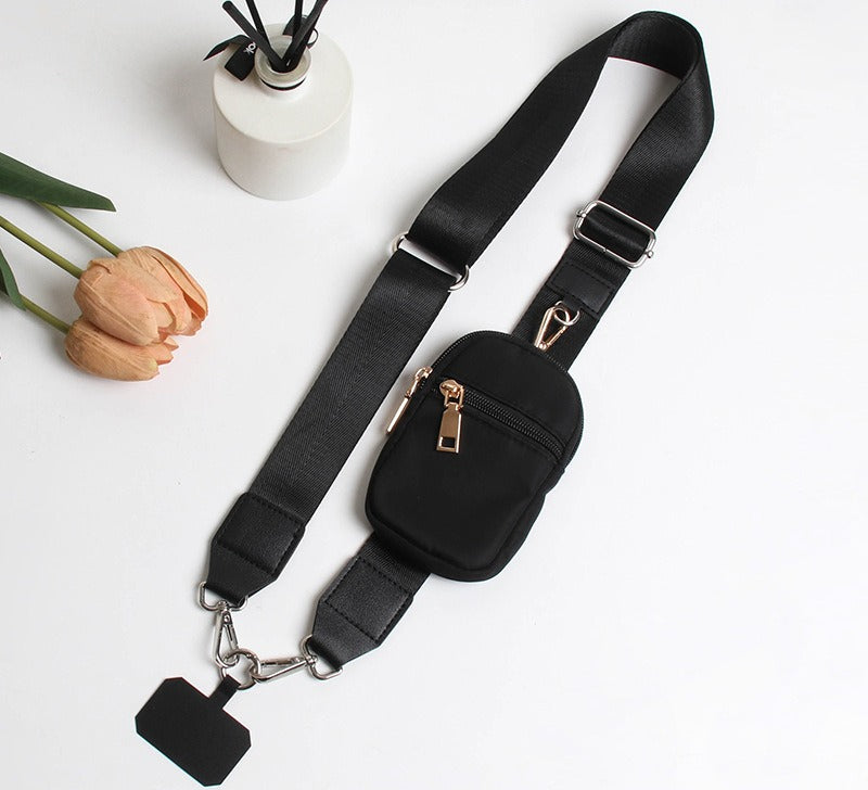 Clip and Go Phone Strap Crossbody with Wallet