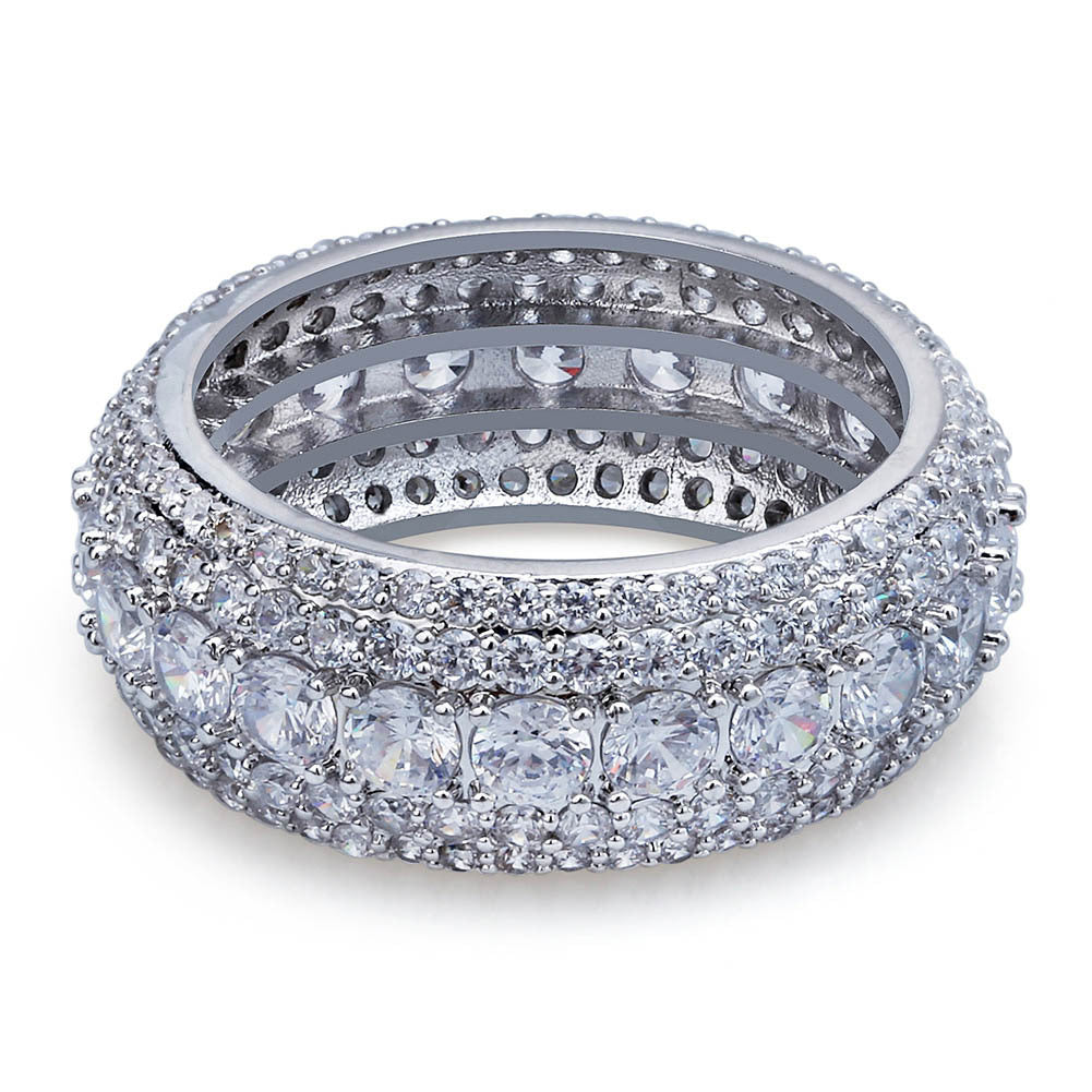 Tennis and Stone Ice Out Ring