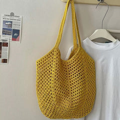 Woven Tote Beach Bag