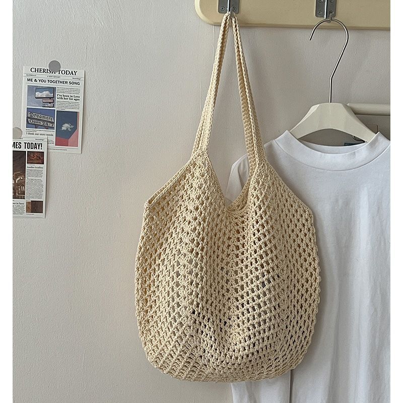 Woven Tote Beach Bag