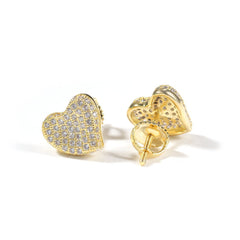 Heart Stud Earrings