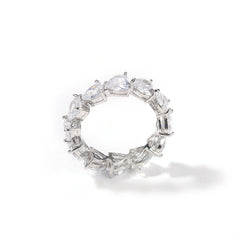 Heart Eternity Ring