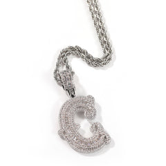 Pendentif Lettre Initiale