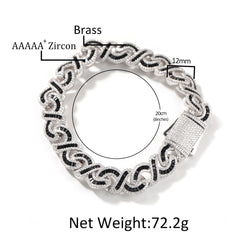 Bracelet à Maillons Cubains