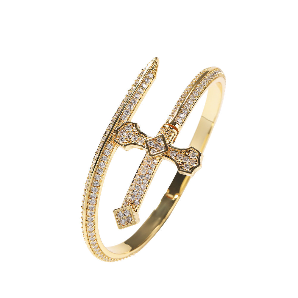 Bracelet à Enroulement Croisé