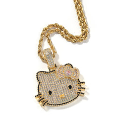 Small Kitty Pendant Necklace