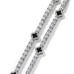 Clover Tennis Necklace