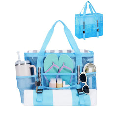 Large Mesh Beach Tote & Utility Bag