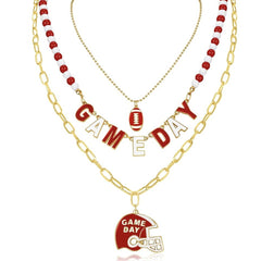 Game Day Layered Necklace