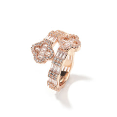Floral Cross Ring