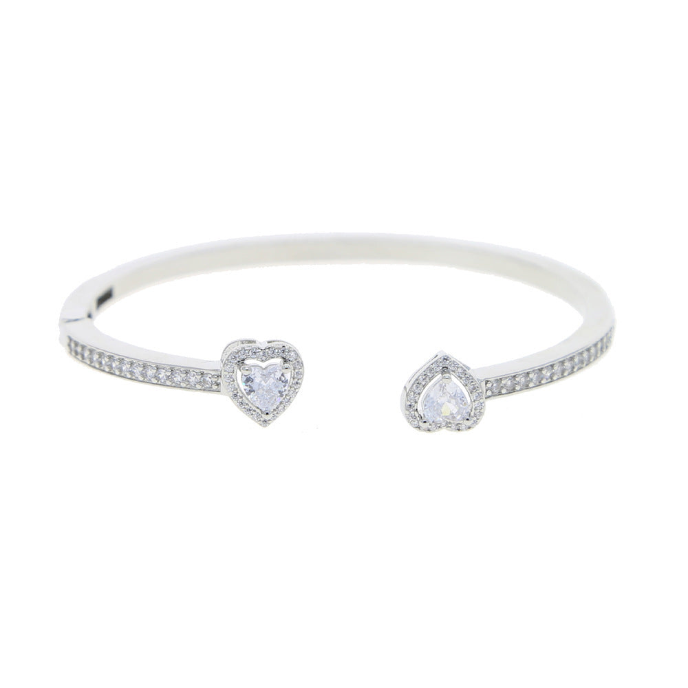 Double Heart Bracelet