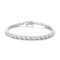 Trillion Cut Tennis Bracelet