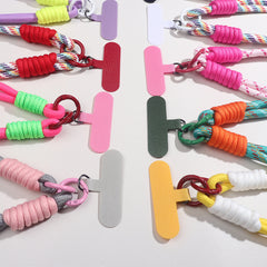Vibrant Braided Rope Keychain/Bag Charm/Phone Lanyard