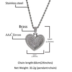 Collier Pendentif Cœur