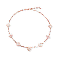 Pearl Clover Necklace