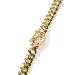 Kitty Cuban Bracelet