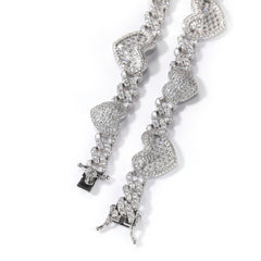Cœur Infinity Link Bracelet