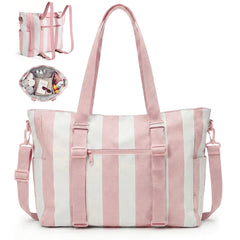 Nautical Multi-Pocket Large Capacity Beach Tote