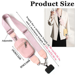 Clip and Go Phone Strap Crossbody with Wallet