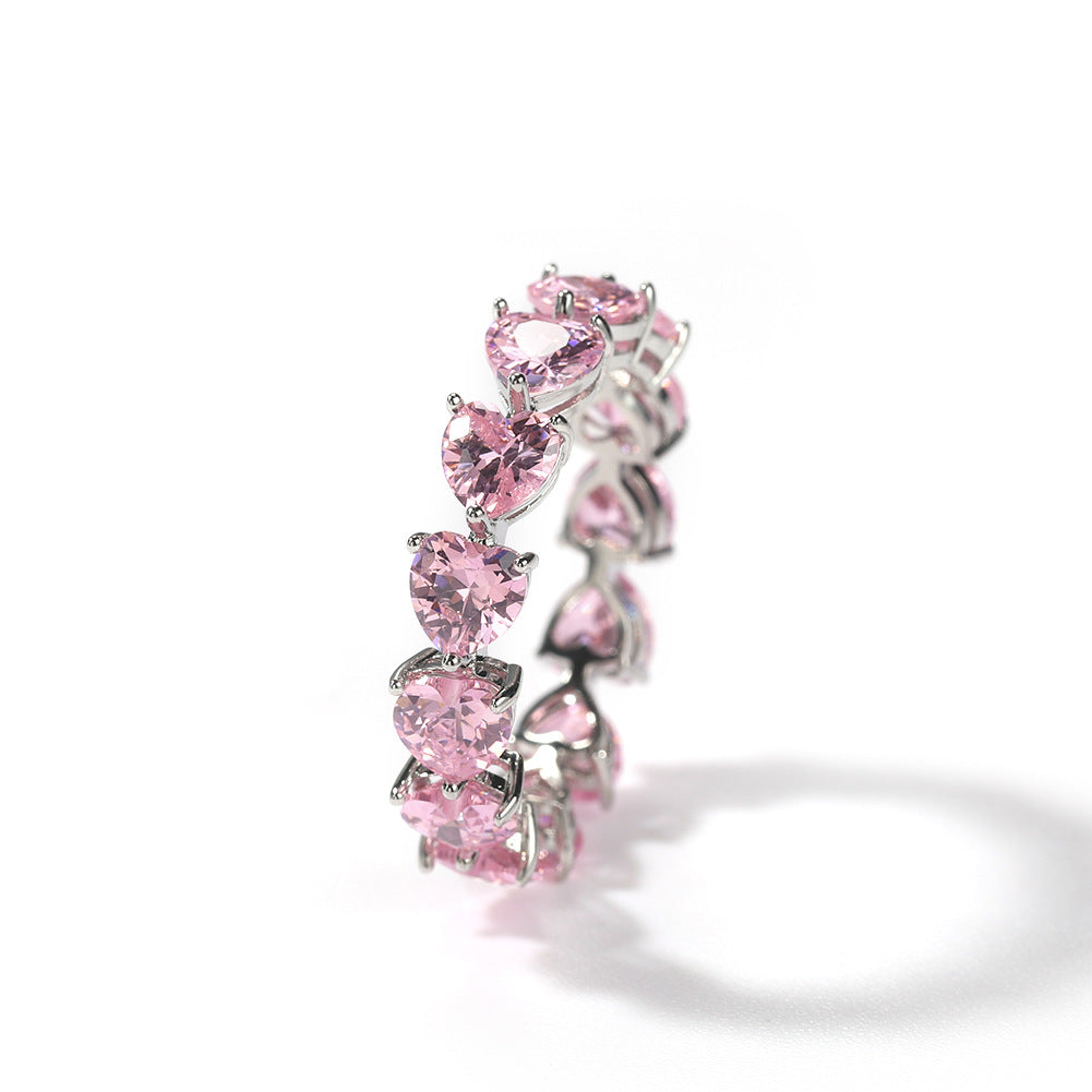 Heart Eternity Ring